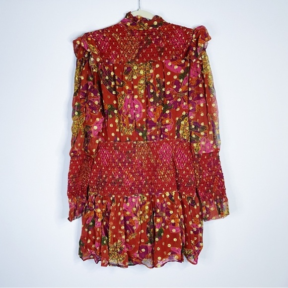 Farm Rio - Printed Smocked Dress - Picture 7 of 7